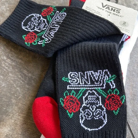 • VANS “Off The Wall” Men’s socks ( 2 pairs socks set ) - Picture 3 of 14